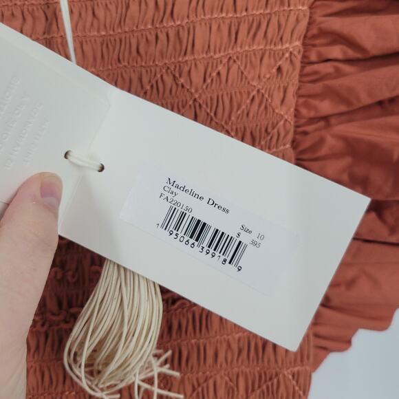 Ulla Johnson Clay Madeline Midi Dress 10 - Picture 11 of 14